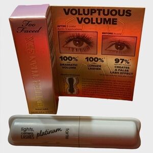 Too Faced Tarte Mini Mascara Duo Better Than Sex NWT